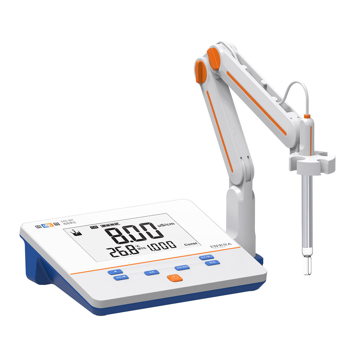 上海雷磁DDS-307電導(dǎo)率儀