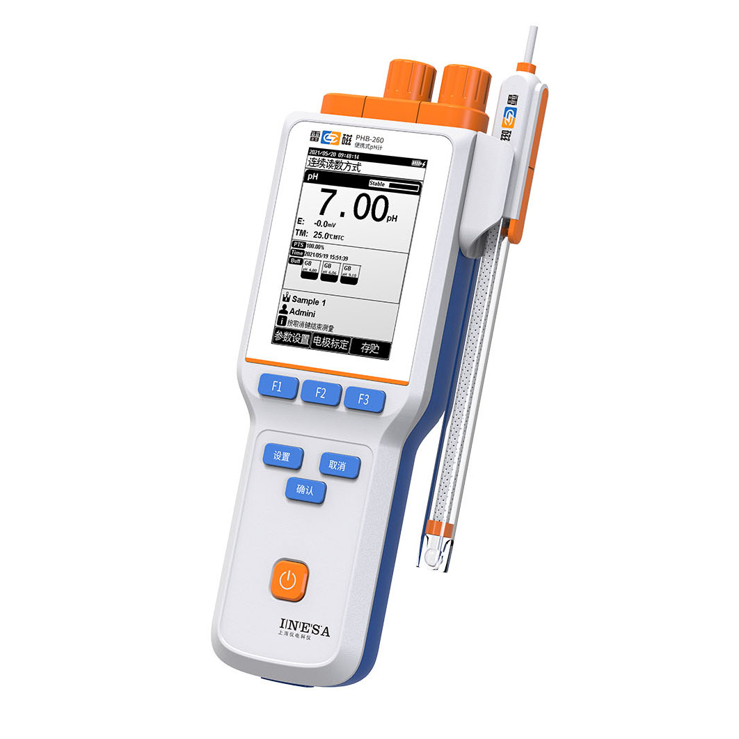 上海雷磁PHBJ-260便攜式pH計